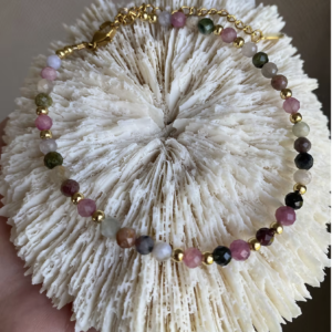 Bracelet Tourmaline multicolore