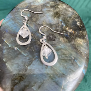 Boucles d’oreilles Diamants Herkimer