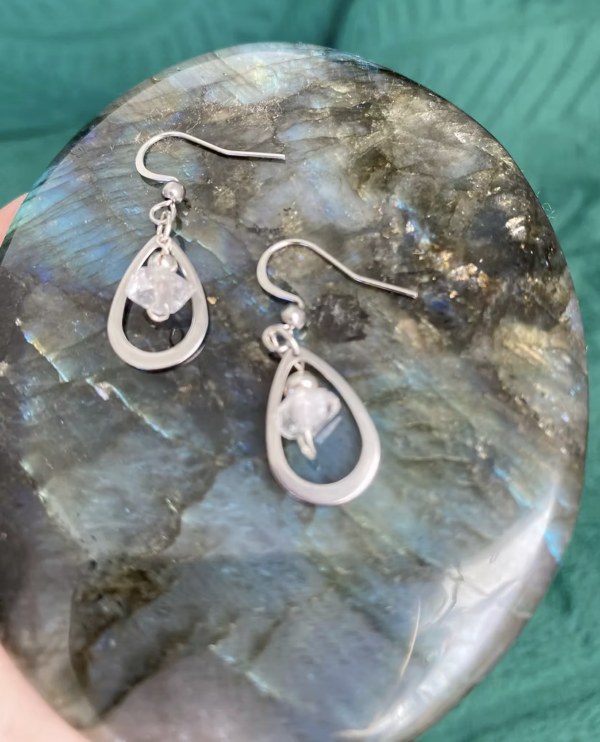 Boucles d’oreilles Diamants Herkimer